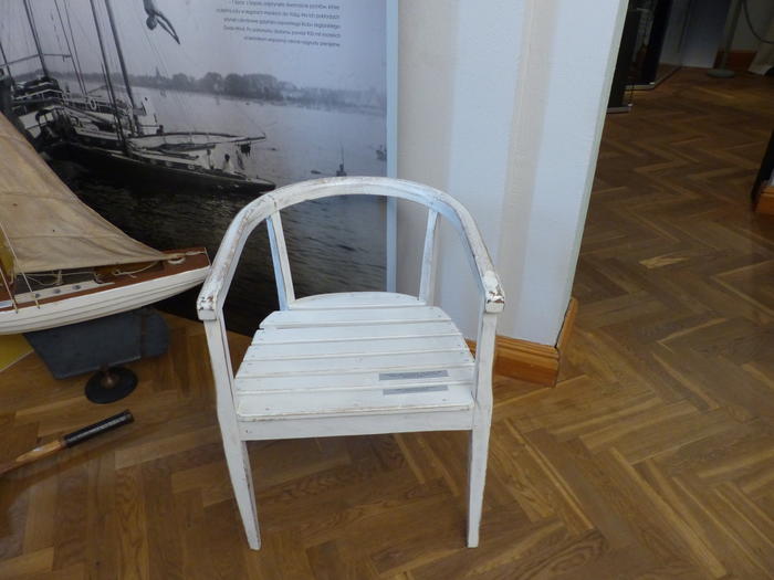 Historical Chair from the Casino Hotel in Sopot (Poland)