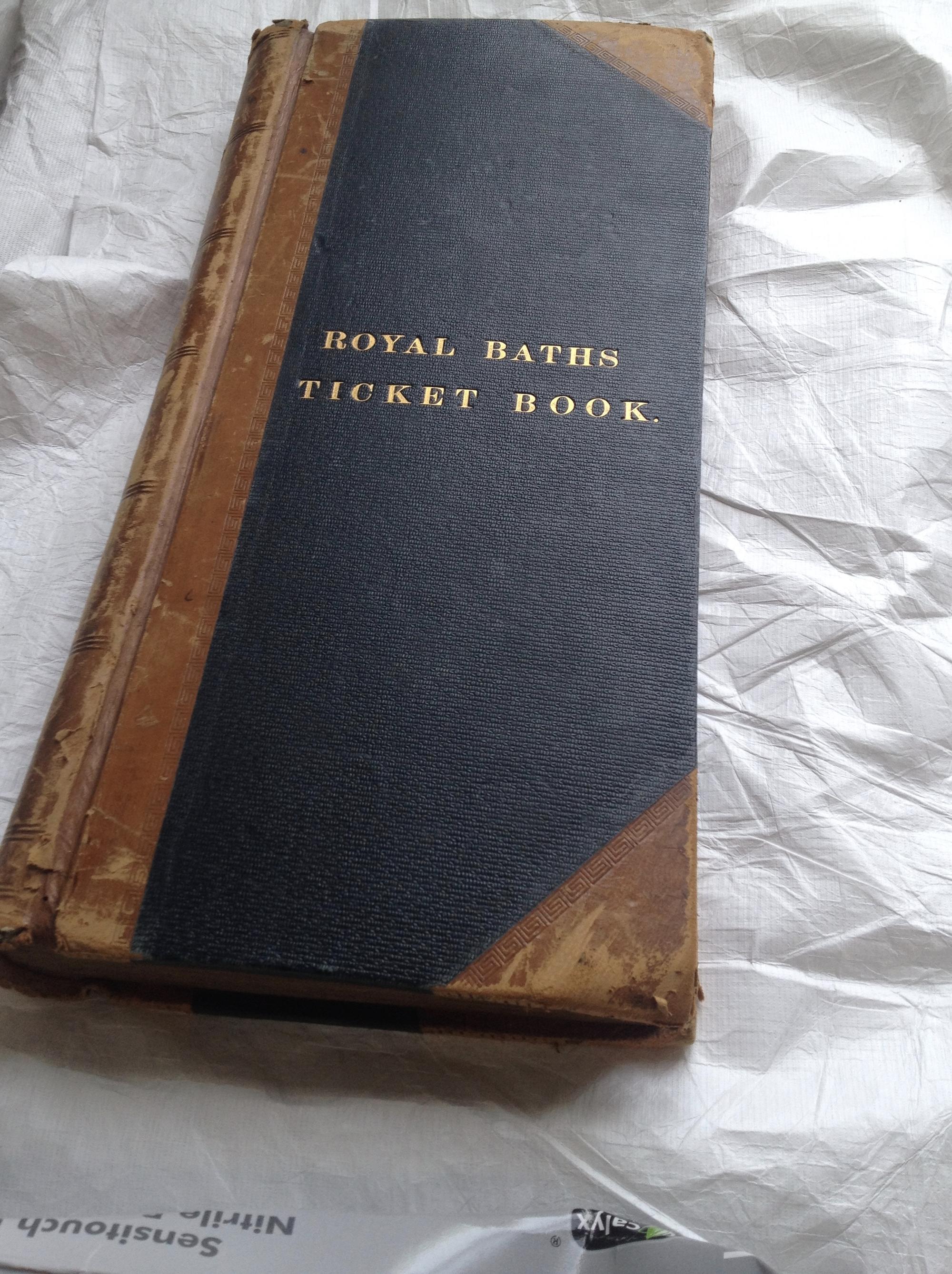 Harrogate Royal Pump Room Ticket Book