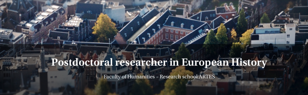 Job Advertisement Postdoctoral Researcher