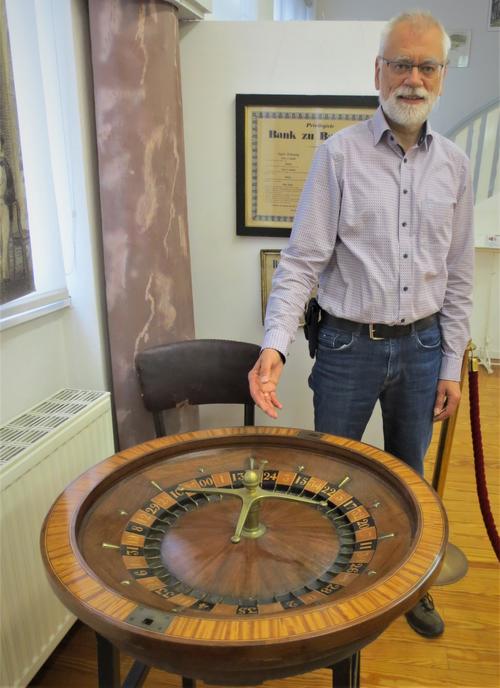 Roulette table from the Bad Ems Kursaal