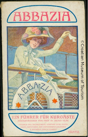 Tourist guide (front cover), Julius Glax, Stephanie Glax (illustrations), early 20th cent., HMT-1774