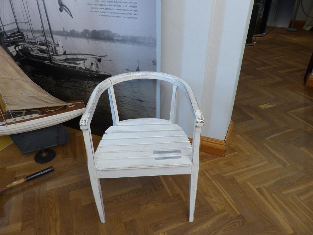 Historical Chair from the Kasino Hotel Sopot