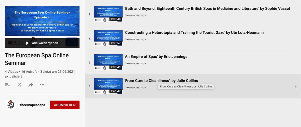 Youtube channel SPAS