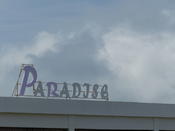 Paradise at the beach. Batumi (Georgia)