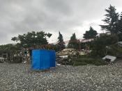 Makhinjauri (Georgia). Beach